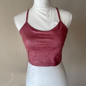 OFFLINE By Aerie The Hugger Crackle Racerback Sports Bra Medium